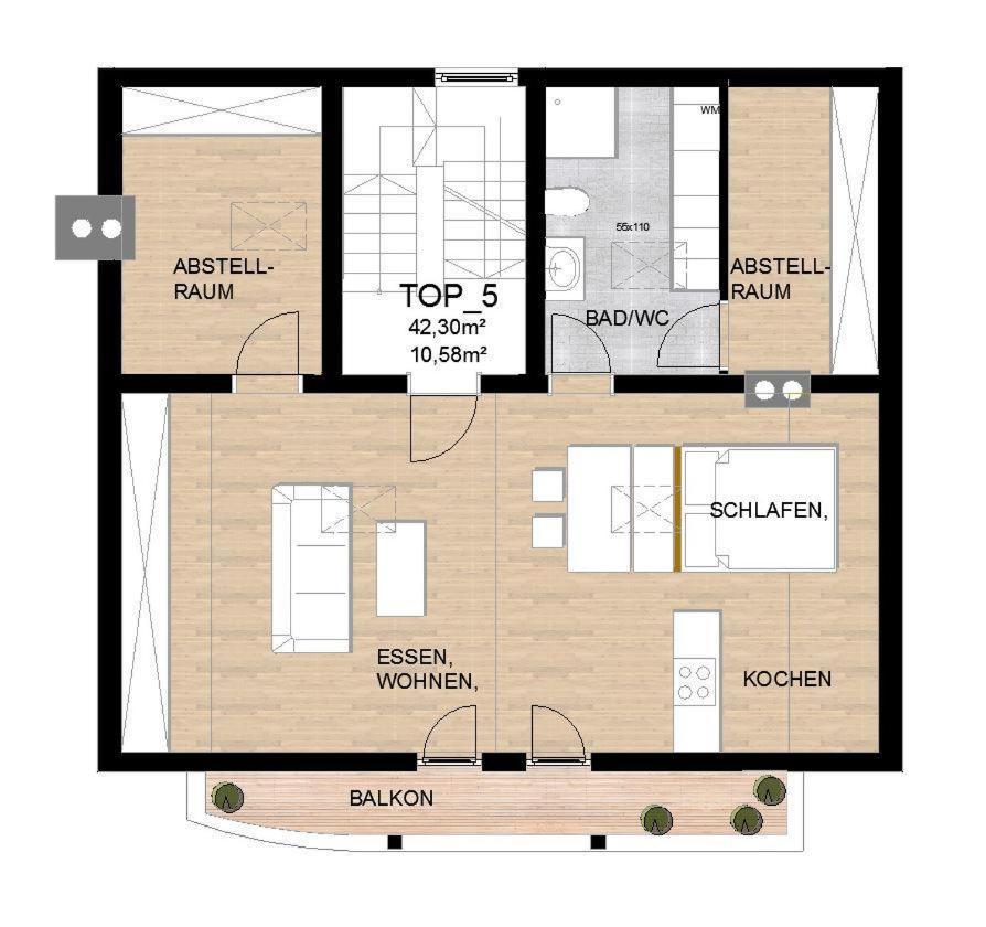 Haus Kapell Appartement Schruns Buitenkant foto